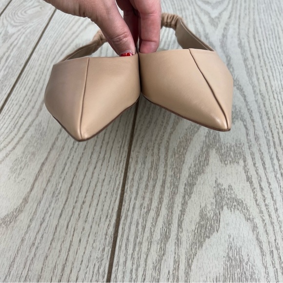 Sam Edelman Women's Whitney Pointed Toe Slingback Flats 7M Macadamia (Tan) $120 - Picture 3 of 9